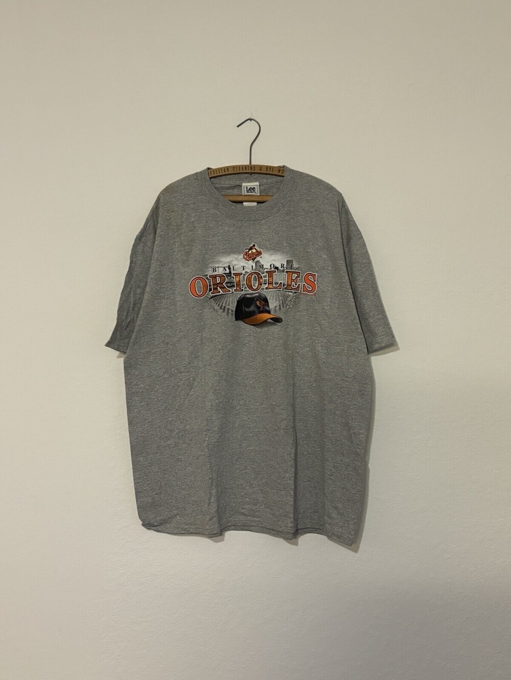 Vintage 2005 Lee Sports Baltimore Orioles MLB Baseball Shirt Size Mens XL